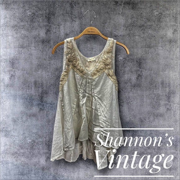 Anthropologie Tops - Meadow Rue Anthropologie Size Medium BOHO Tank Top Blouse A34